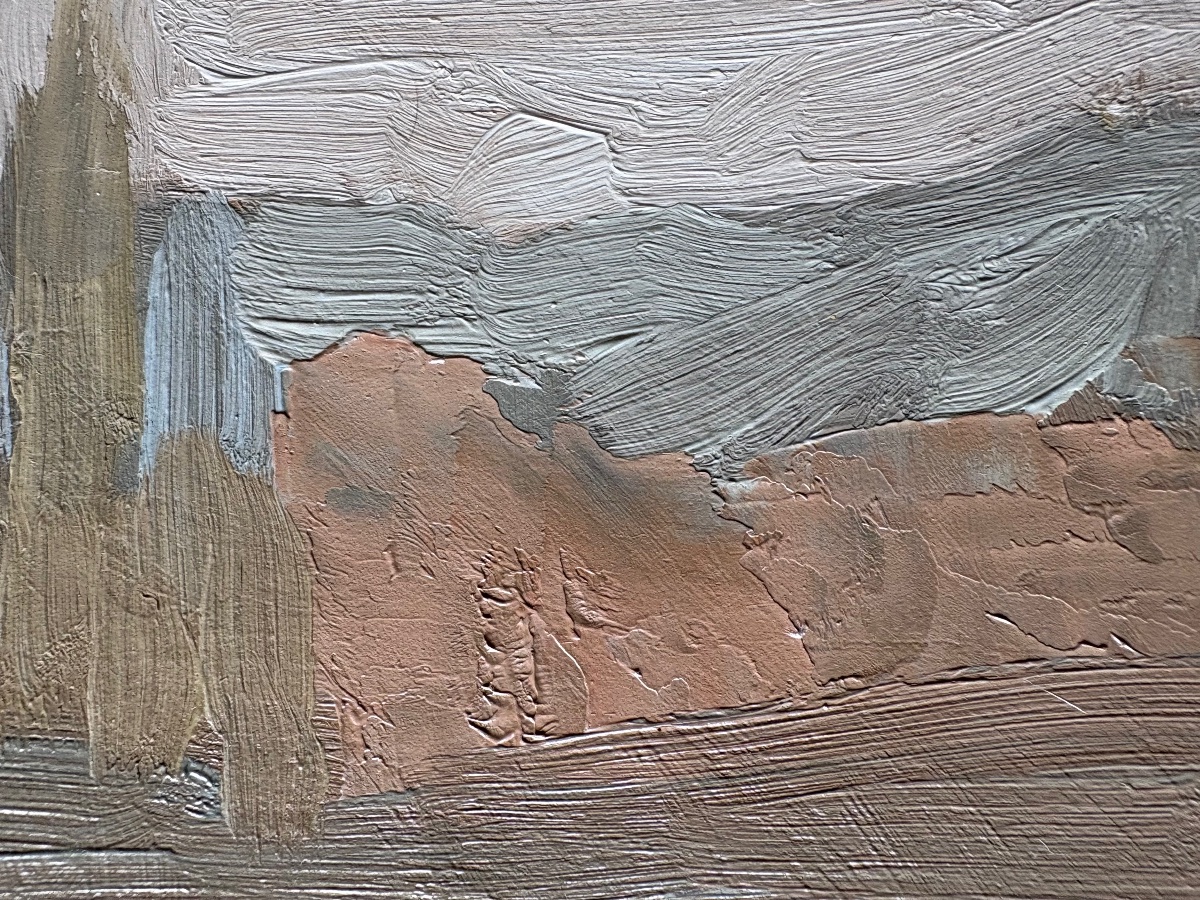 Spring, Oil On Canvas Mounted On Wood, Signed Gilles Sacksick-photo-4