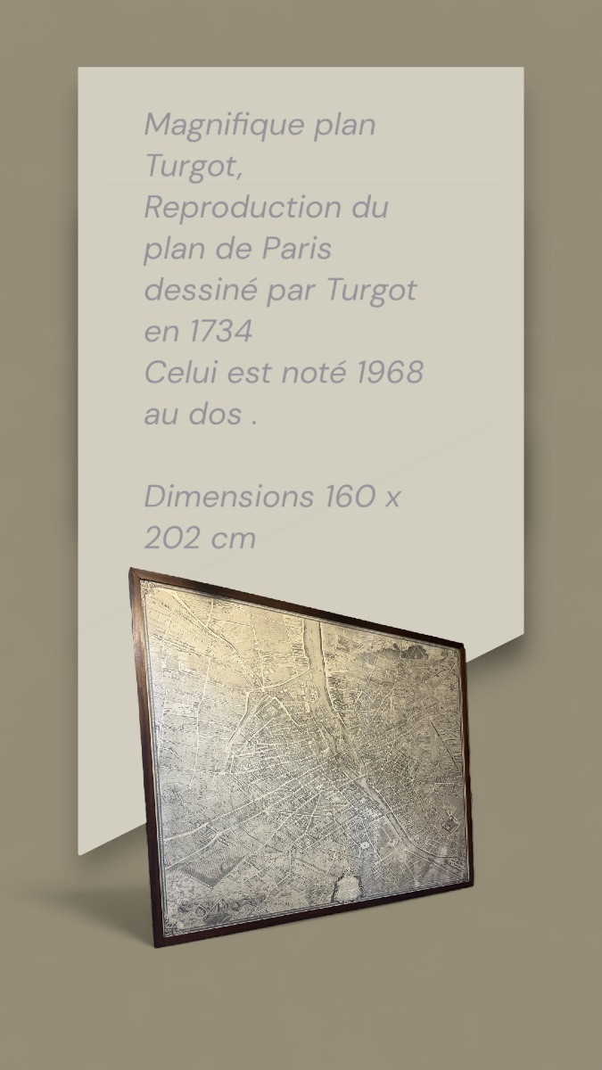 Turgot's Map Of Paris