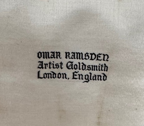 Arts & Crafts desing  - Omar Ramsden,  12 cuillères à café en argent et pince à sucre 1922-photo-2