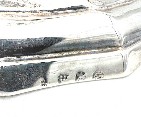 Paire de Flambeaux en Argent massif XVIIIème Belgique - MONS - 1787-photo-2