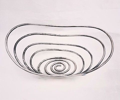 “cesto” Basket By Lino Sabattini For Sabattini Argenteria, Italy, 1972 Ca.-photo-2