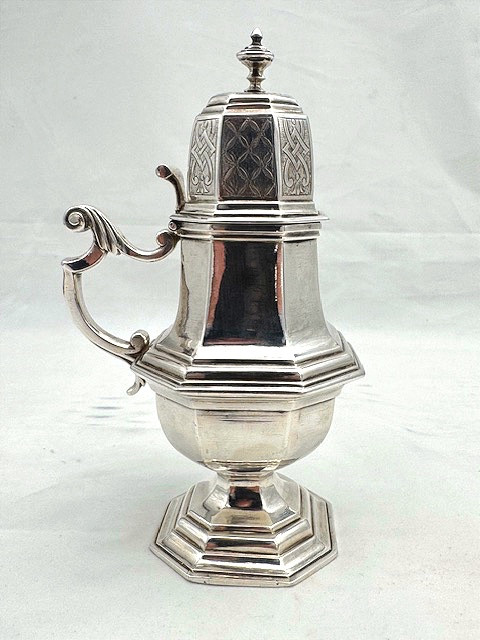 Silver Mustard Pot, 18th Century, Brussels 1730-35
