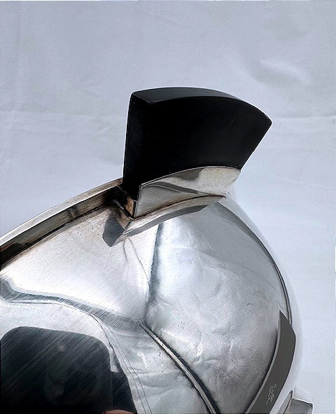 Art Deco Style Danish Silver Bowl With Lid, Signed Carl M Cohr De Fredericia - 1934-photo-4