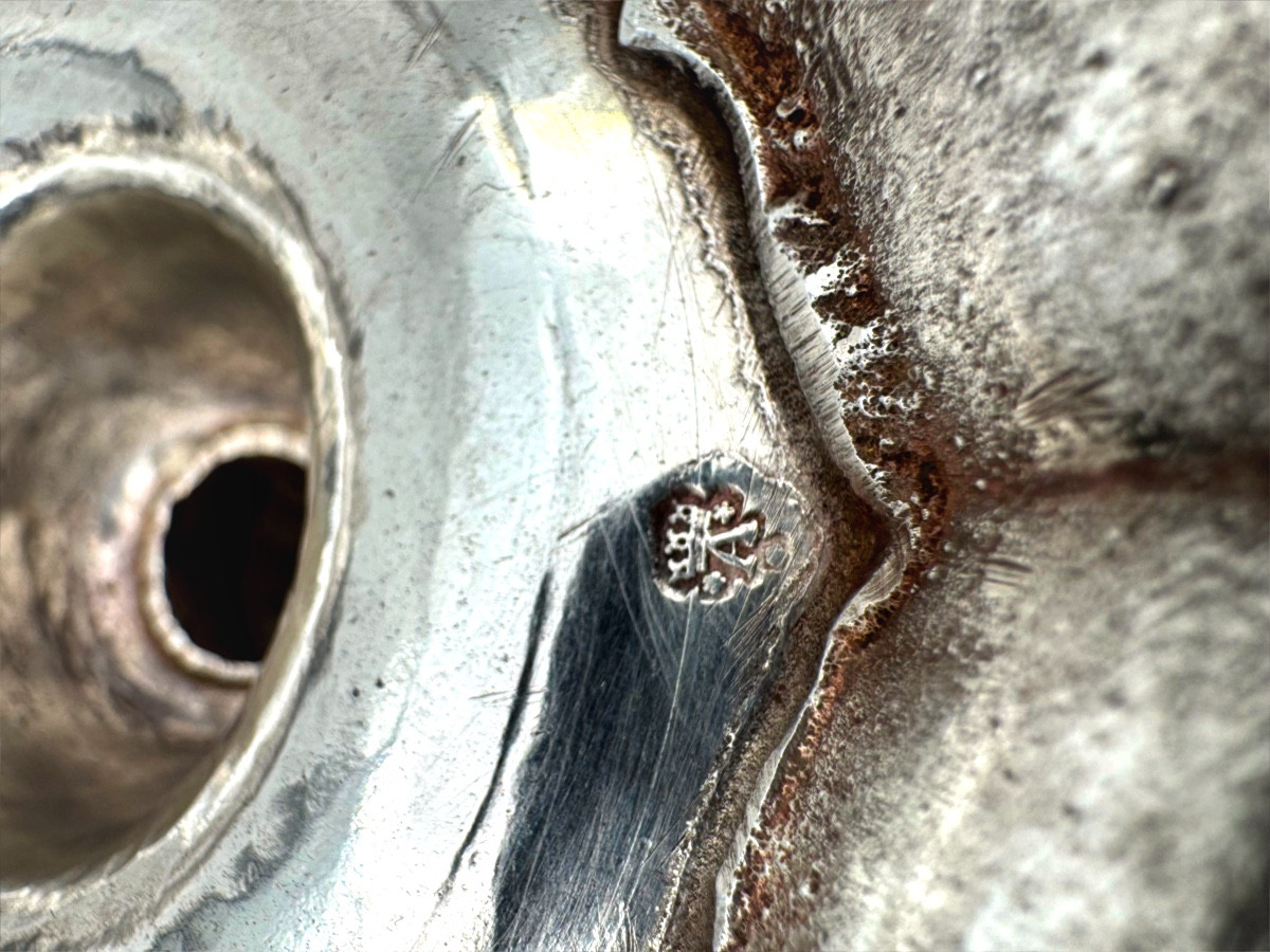 Paire de flambeaux  en argent, Avignon,  vers 1730-photo-4