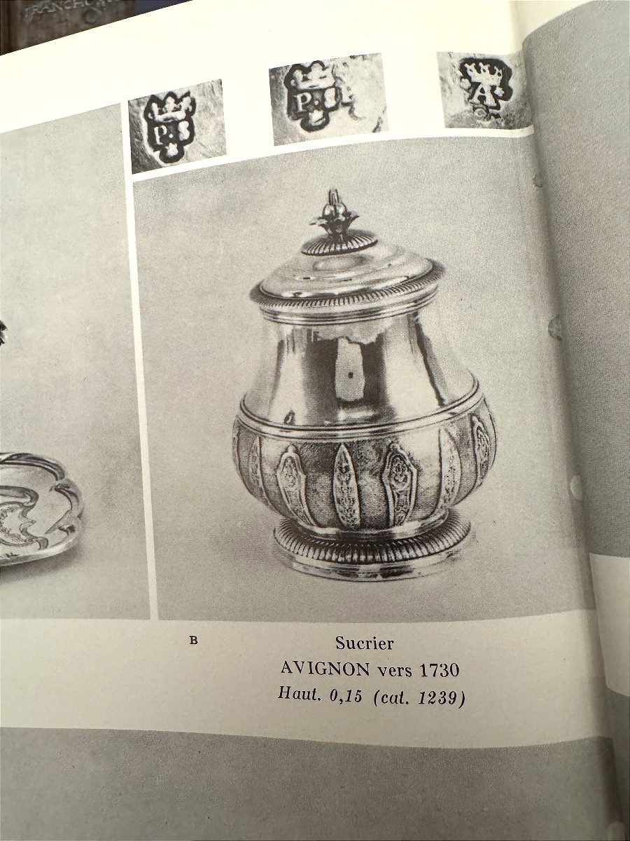 Paire de flambeaux  en argent, Avignon,  vers 1730-photo-7