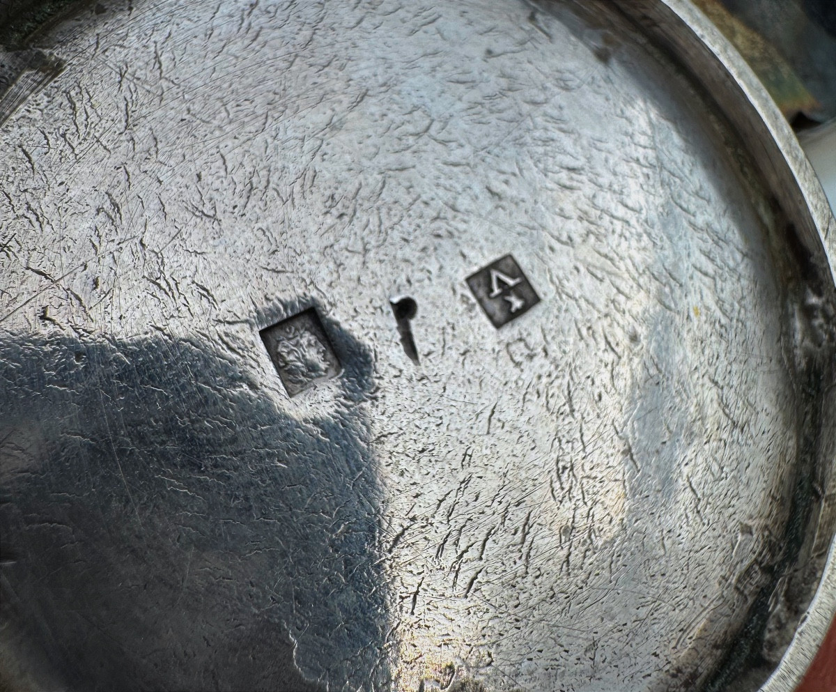 Silver Holy Oil Ampoules By Jan Pieter Antoon Verschuylen, Antwerp 1831 - 1868-photo-3