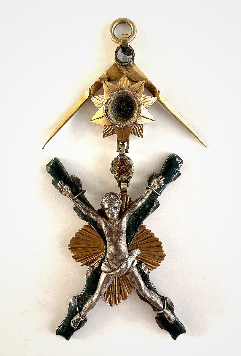 Masonic Jewel, Probably Belonging To A Scottish Master Of St. Andrew.