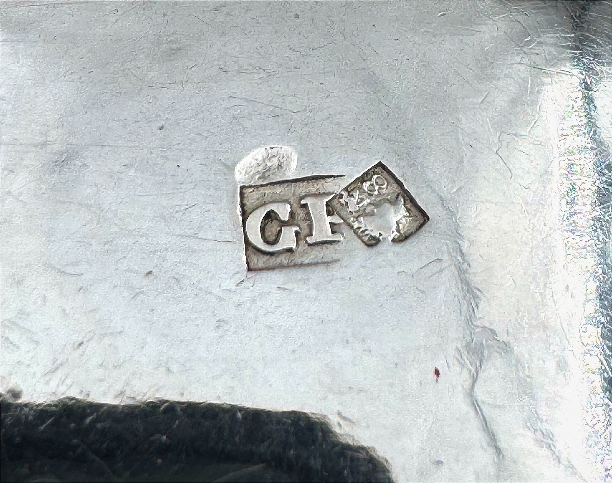 Salière de style Empire, Royaume Siciles (Naples) au milieu du XIXe siècle par Gaetano Pane-photo-4