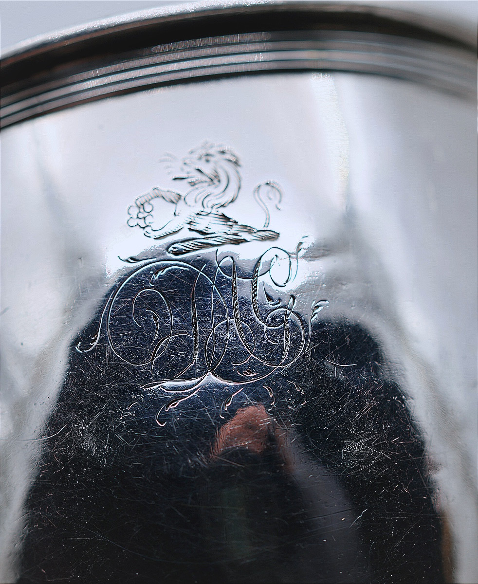 Solid Silver Wine Funnel, George III, Stephen Adams 1799 - London-photo-2