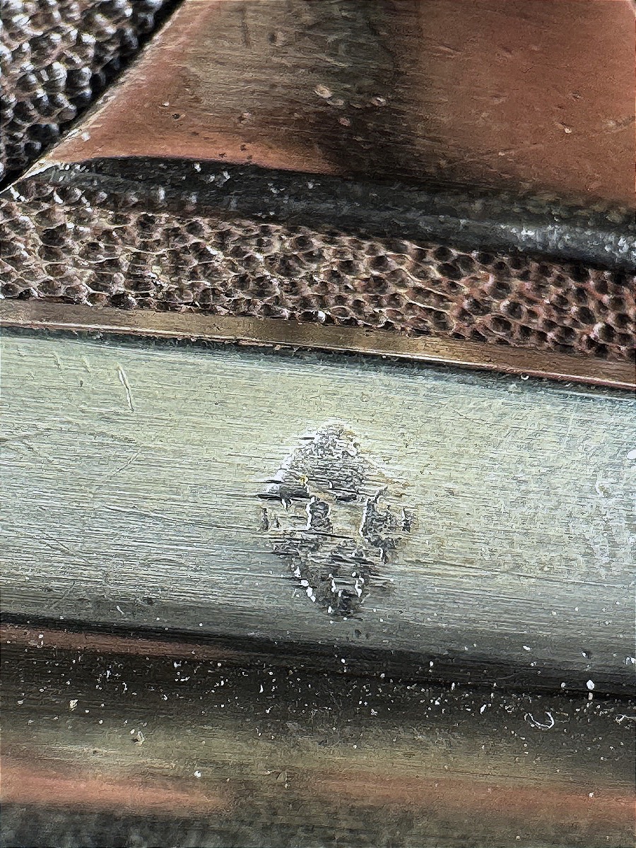 Paire de bougeoirs en argent de style néo-gothique, par Marie Thierry (fils), Paris-photo-2