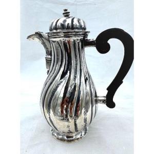 Cafetière En Argent Massif, Augsbourg, 1745-1747