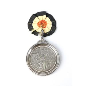Medaille en argent Ecole Sint Lucas Gent 1907 – 08 architecture 5 ème année 2 ème prix