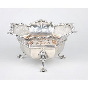 Chauffe-tabac en argent, La Haye (Den Haag )époque Louis XV, vers 1748 Grégoire van der Toorn