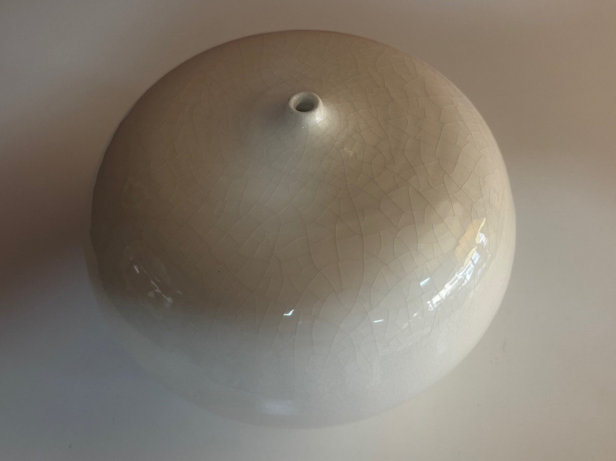 20th Century Ceramic Ball Vase By Ceramist Hugo Joirkin -photo-2