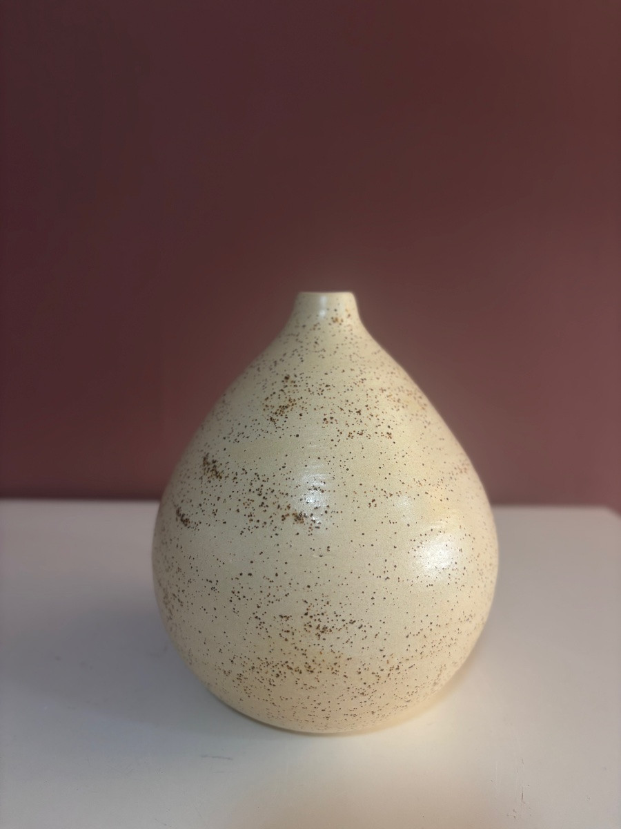 Set Of 3 Ceramic Vases Hugo Joirkin 20th Century-photo-4