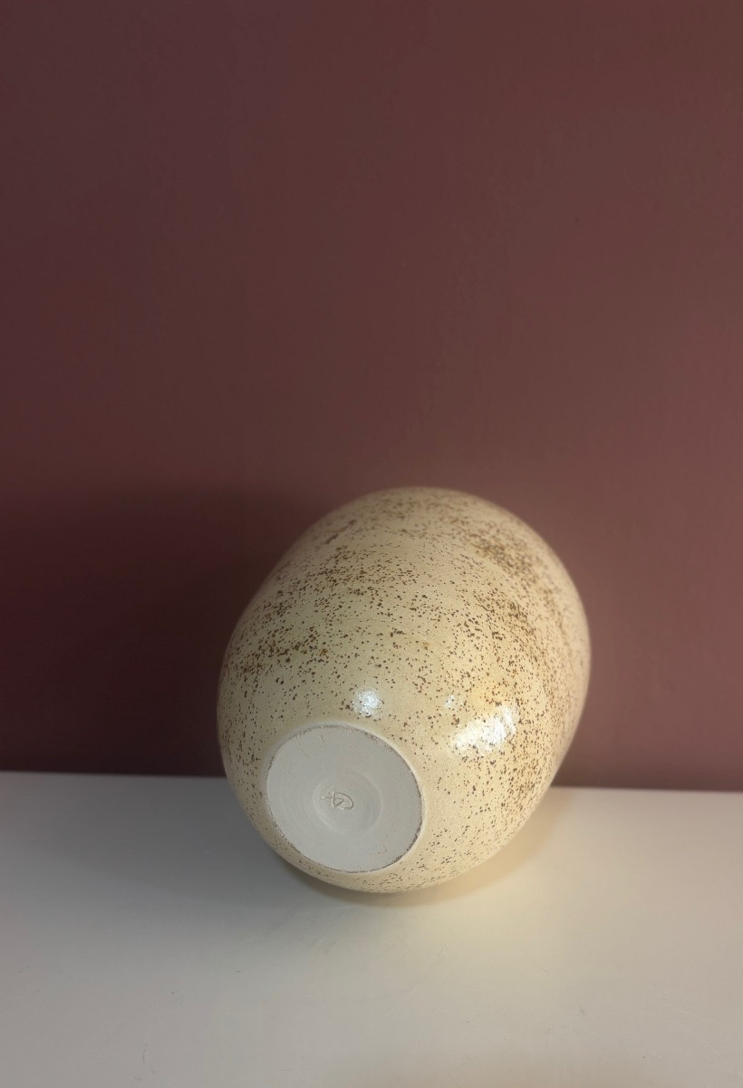 Set Of 3 Ceramic Vases Hugo Joirkin 20th Century-photo-5