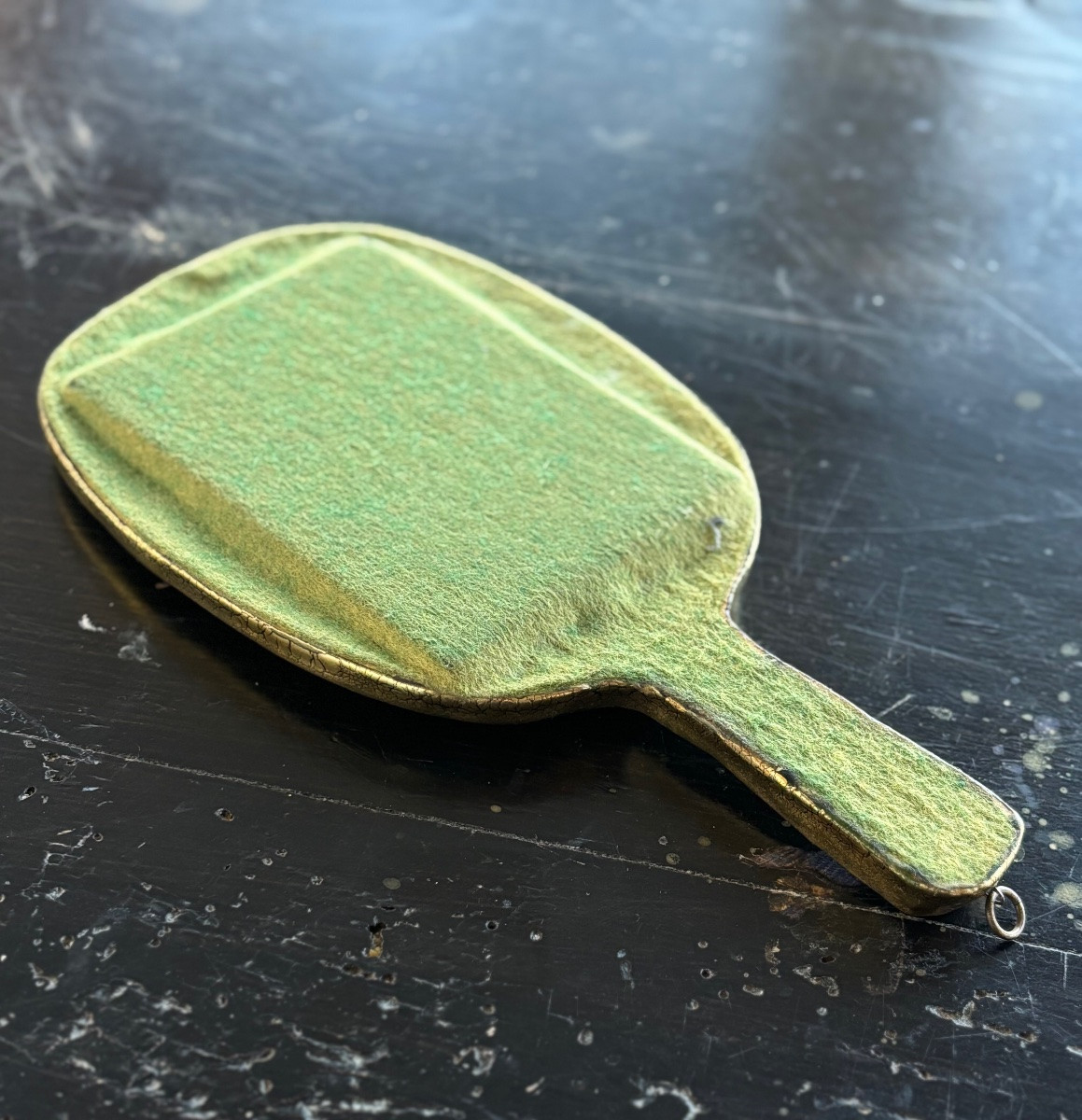 Mithe espelt miroir doré céramique 1960-photo-4