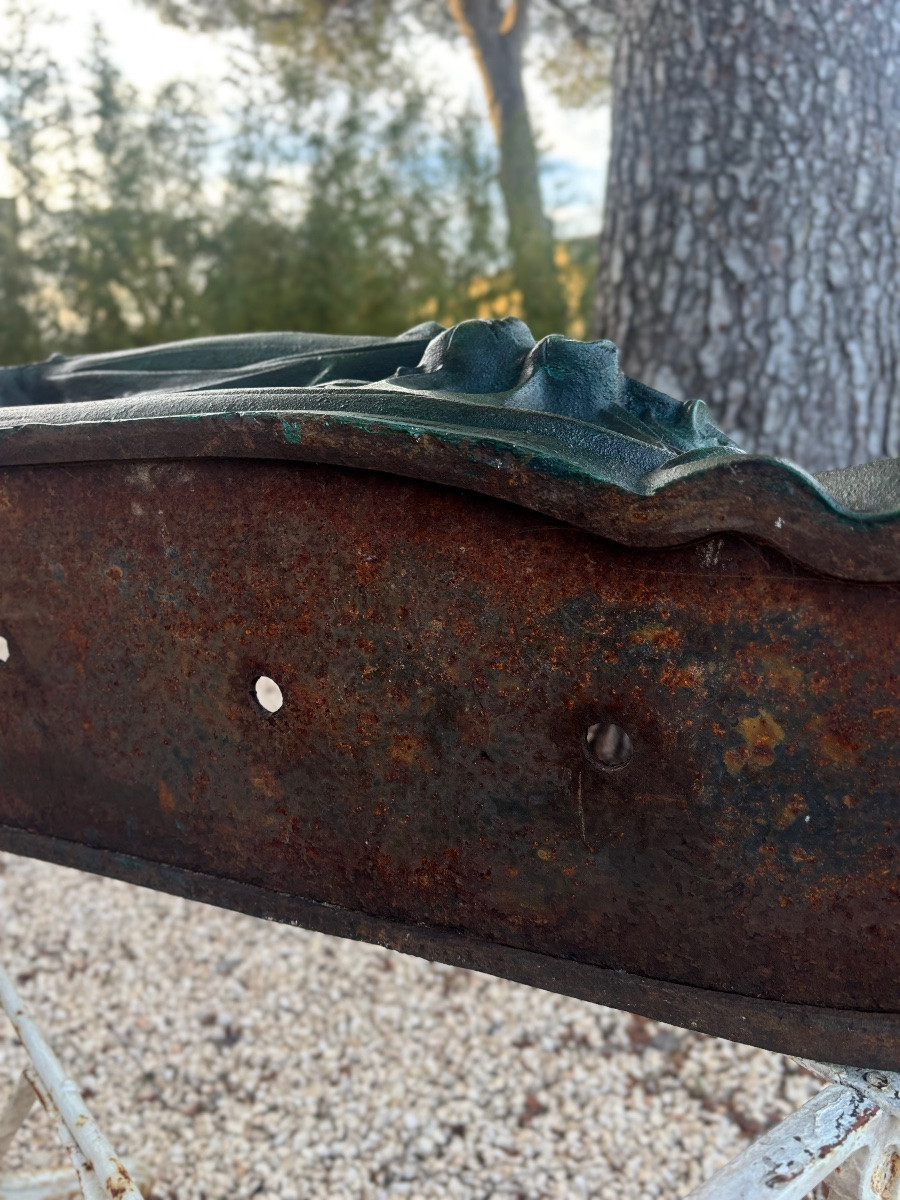Hector Guimard 1900 jardinière en fonte saint dizier fondeur -photo-4