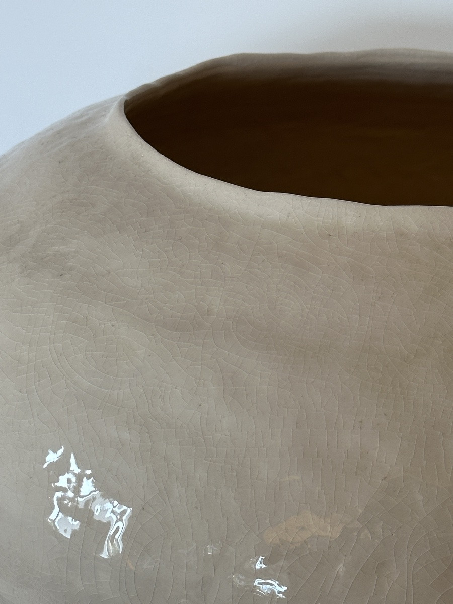 Vase en céramique Hugo Joirkin céramiste XXe -photo-2