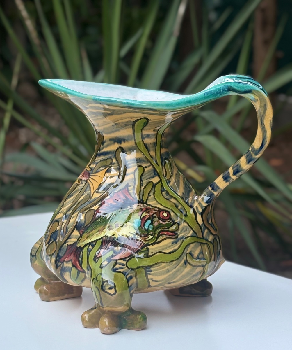 DALPAYRAT Céramique art nouveau Alphonse voisin delacroix 