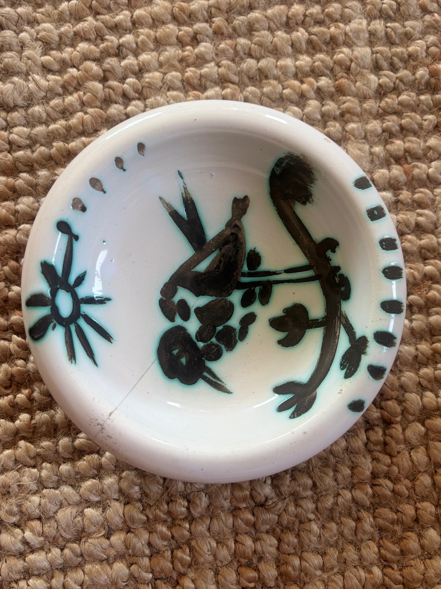 Picasso Madoura Ceramic: Bird In The Sun, 1952-photo-3