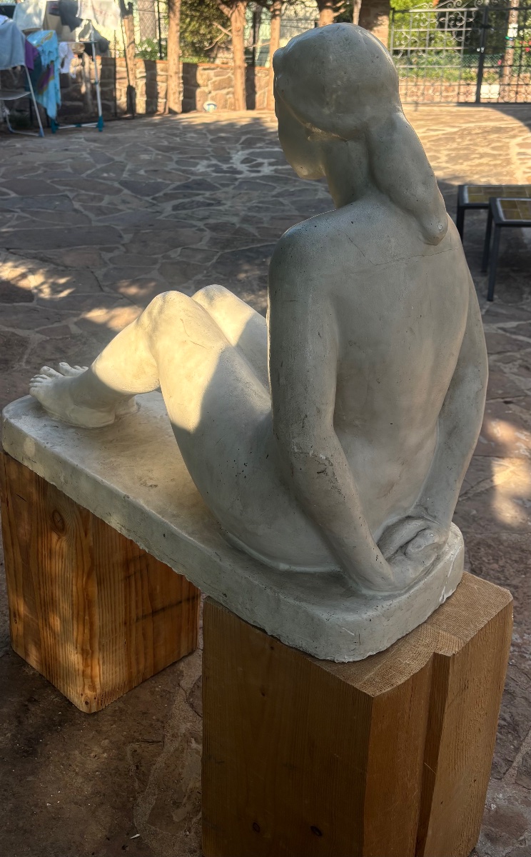 Sculpture, Statue, 1920, Signed By D’aoust, Studio Piece  -photo-4