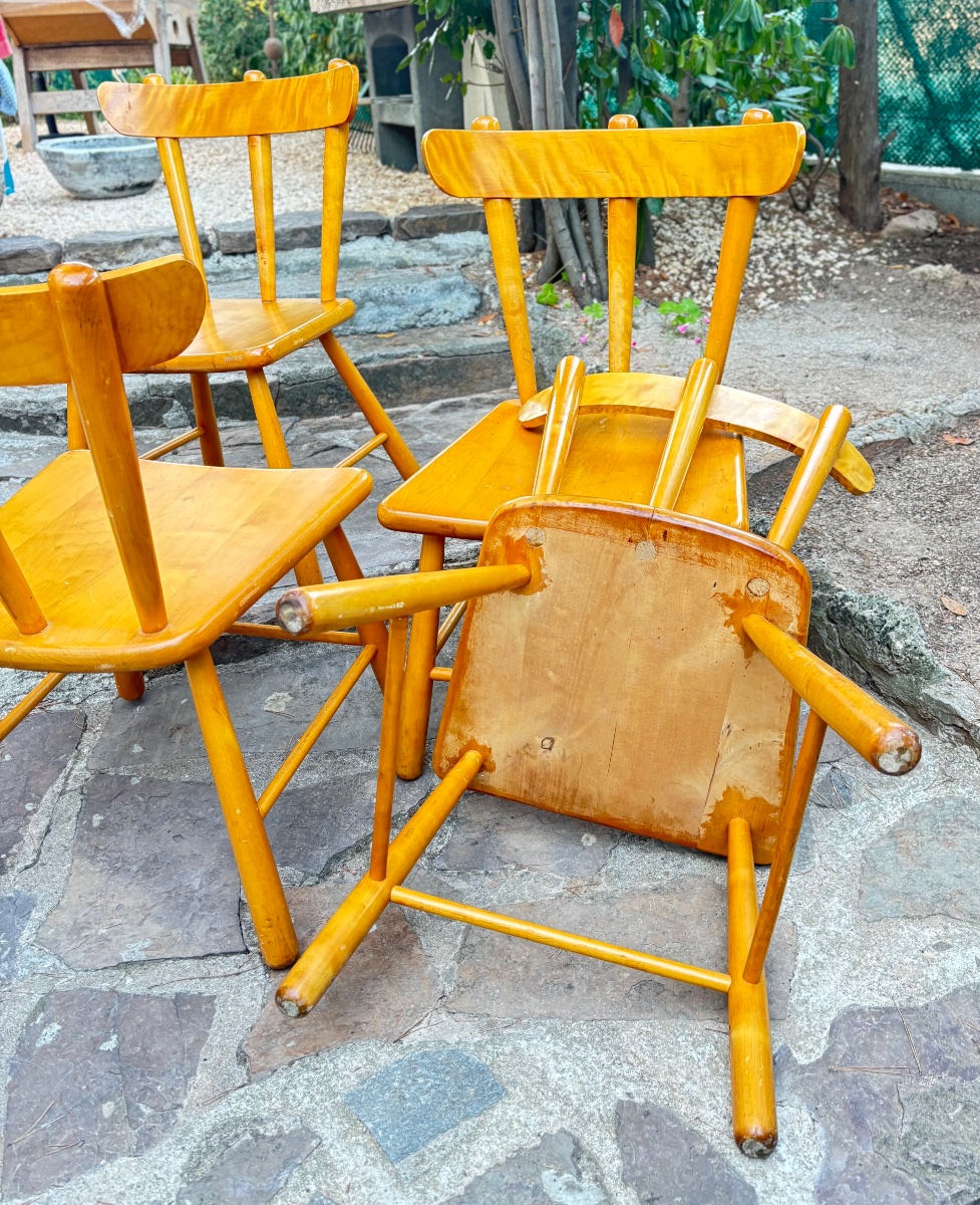 1970s Brutalist Mountain Chairs -photo-4