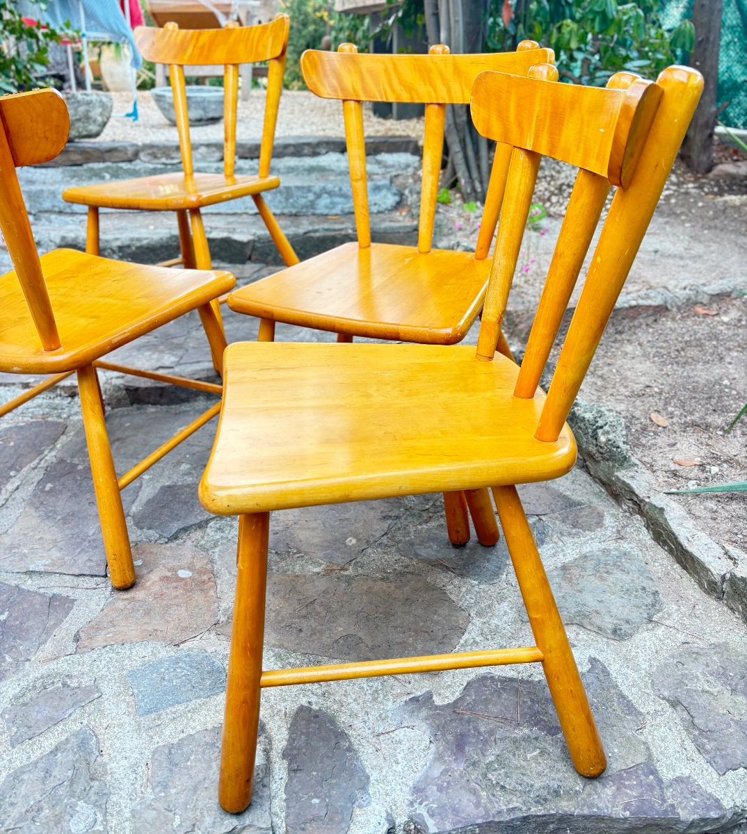 1970s Brutalist Mountain Chairs 