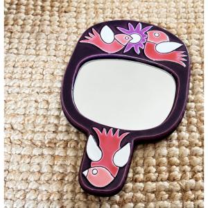 Miroir Mithe espelt 1970 céramique