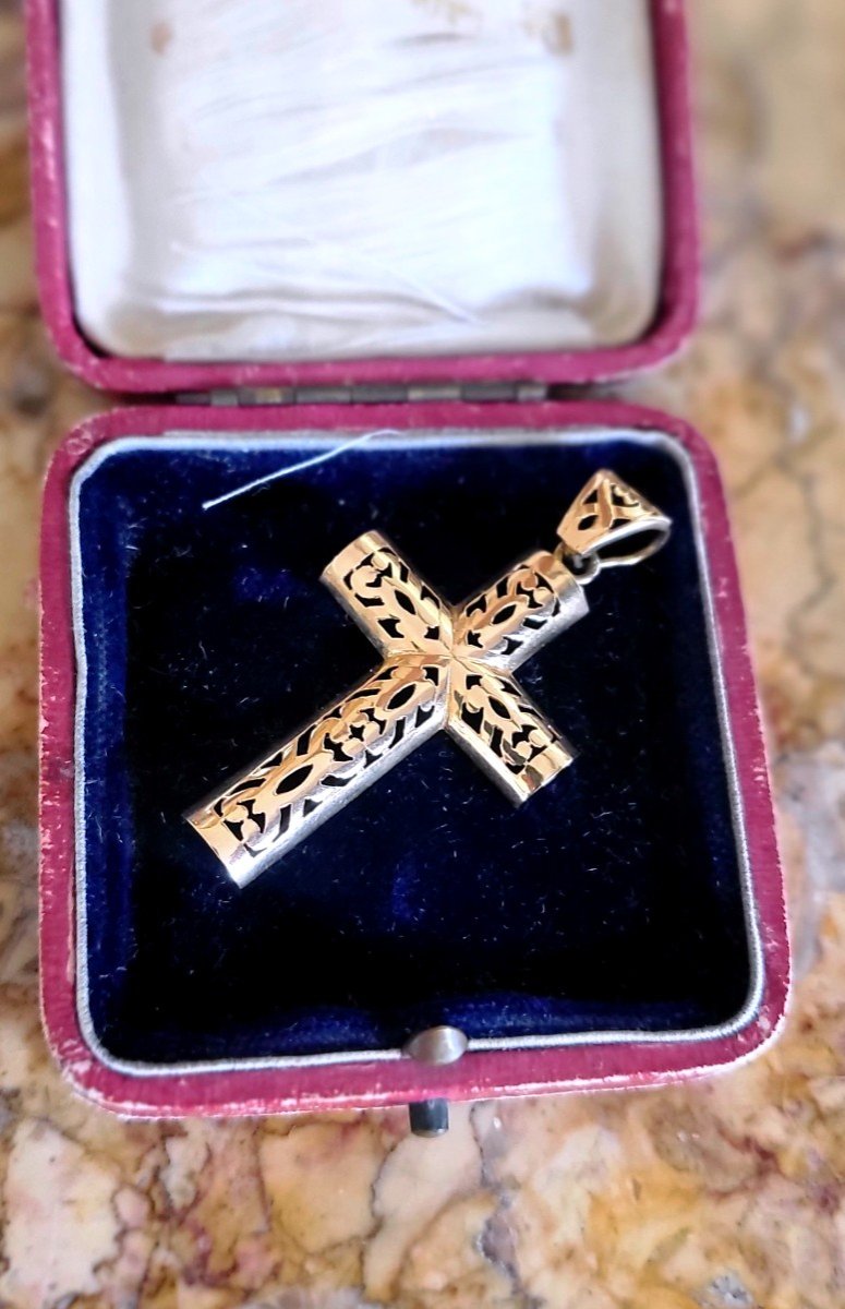 Croix En Or 18ct - Vintage -photo-3