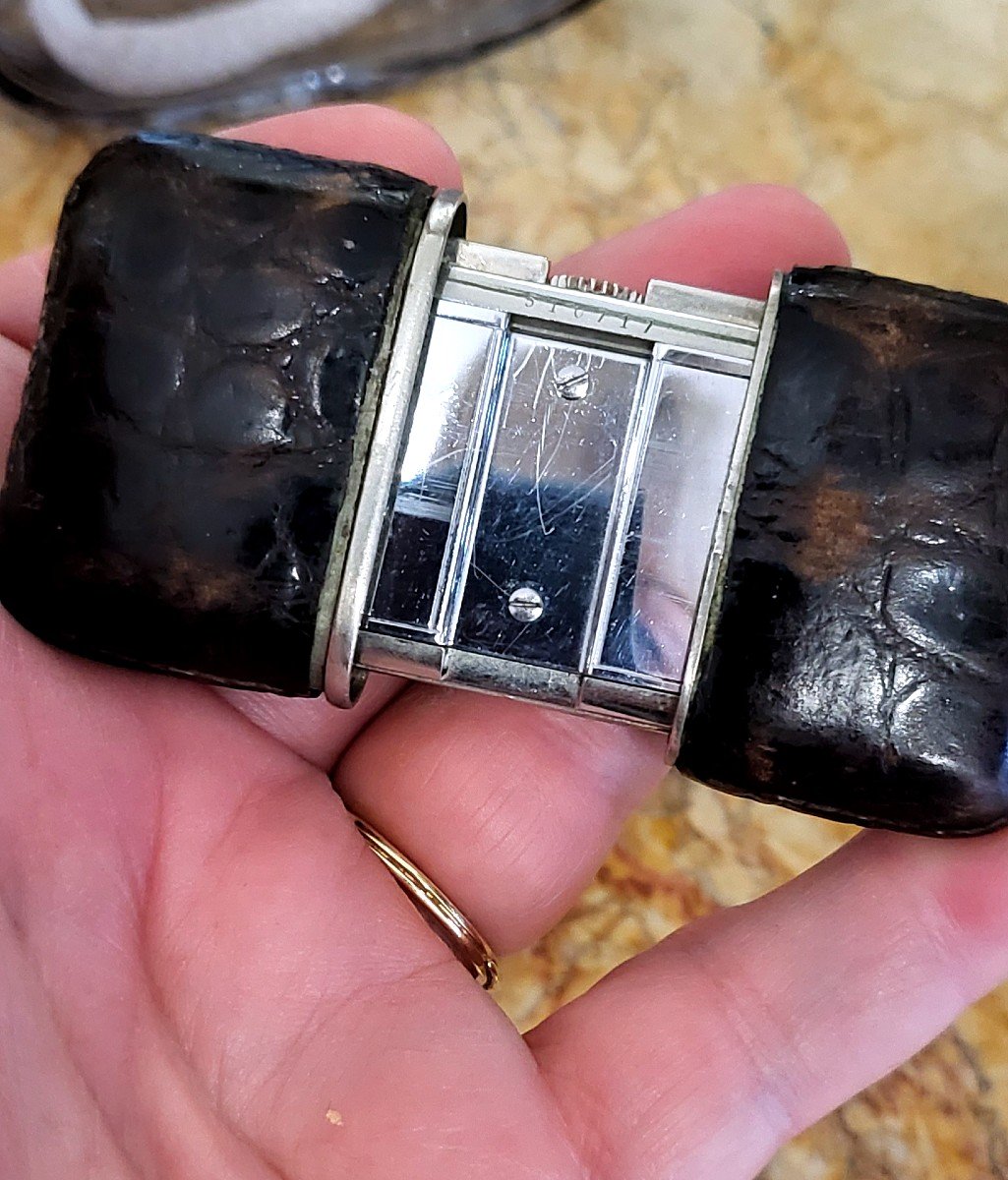 Art Deco Movado - l'Ermeto Montre De Poche -photo-4