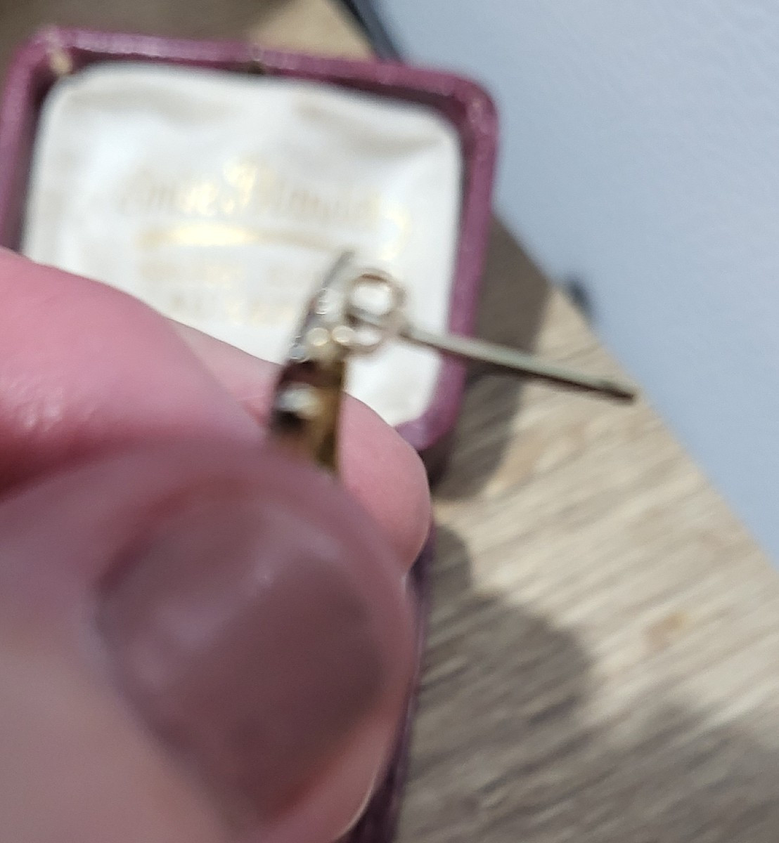 Art Déco Boucles d'Oreilles En Or Blanc 18ct -photo-5