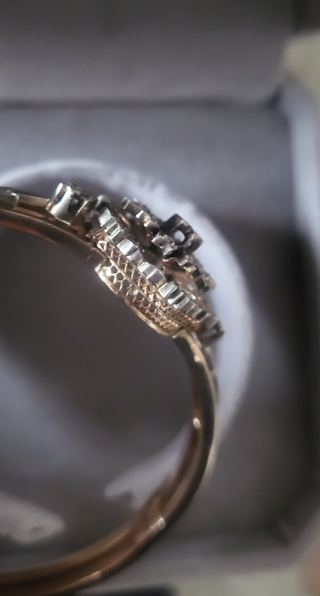 Napoleon 111 Bracelet In 18k Gold Set With Diamonds -photo-4