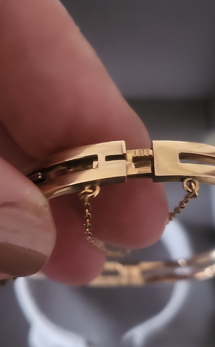 Napoleon 111 Bracelet In 18k Gold Set With Diamonds -photo-7