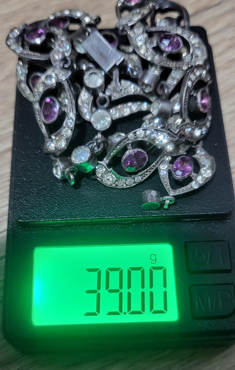 Napoléon 111 Collier/ Ras- de -Cou en Argent -photo-4