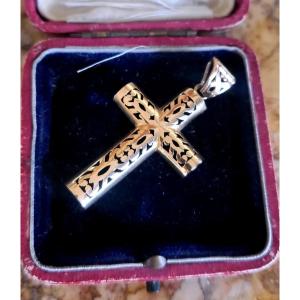 Croix En Or 18ct - Vintage 