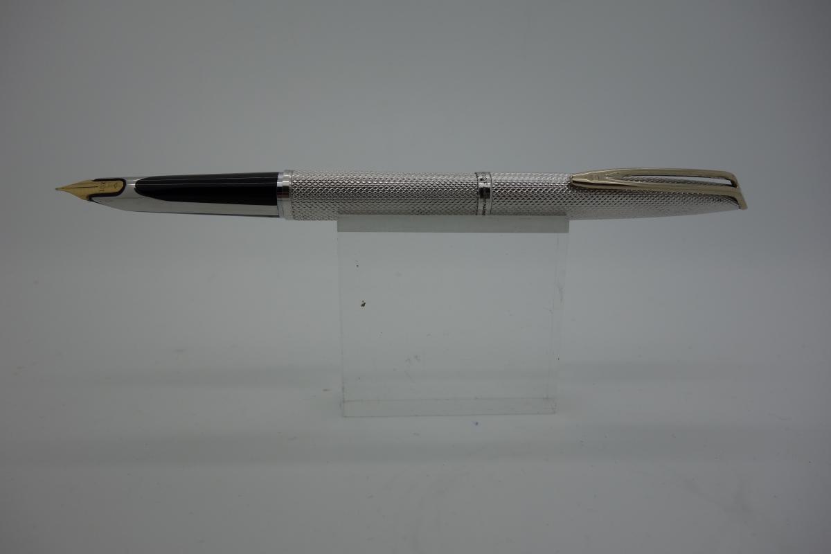 Waterman Fountain Pen Cf 1950 In Silver