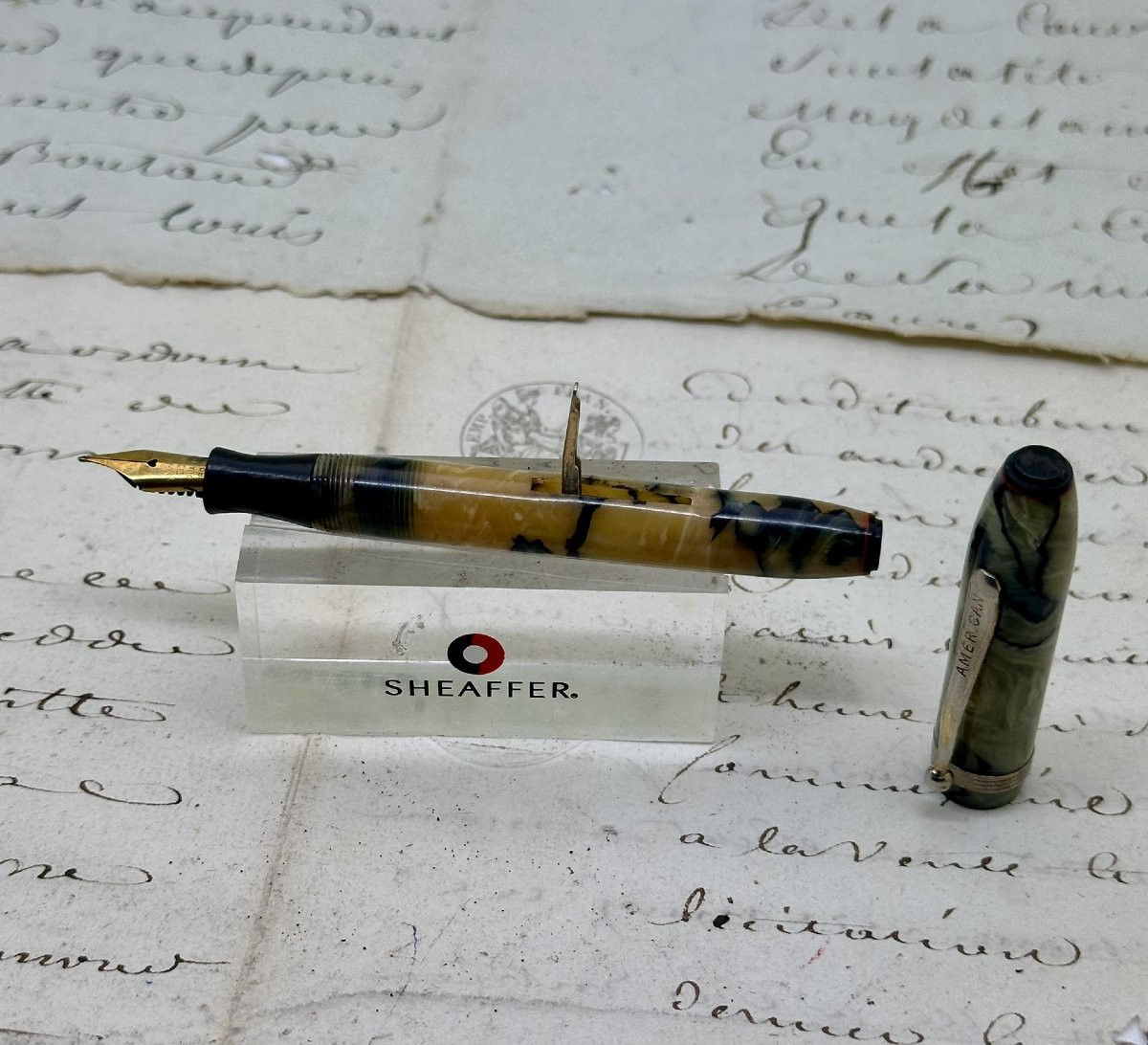 "america" Pump Fountain Pen-photo-1