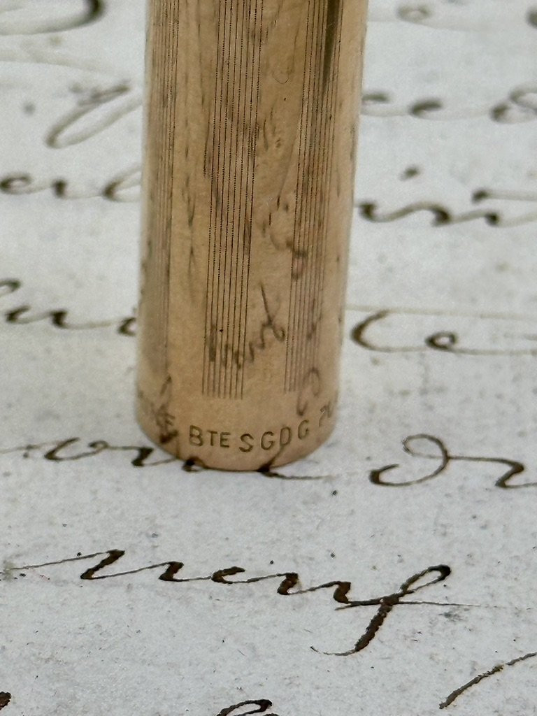 Stylomine 303 Pump Fountain Pen Made In 1950-photo-4