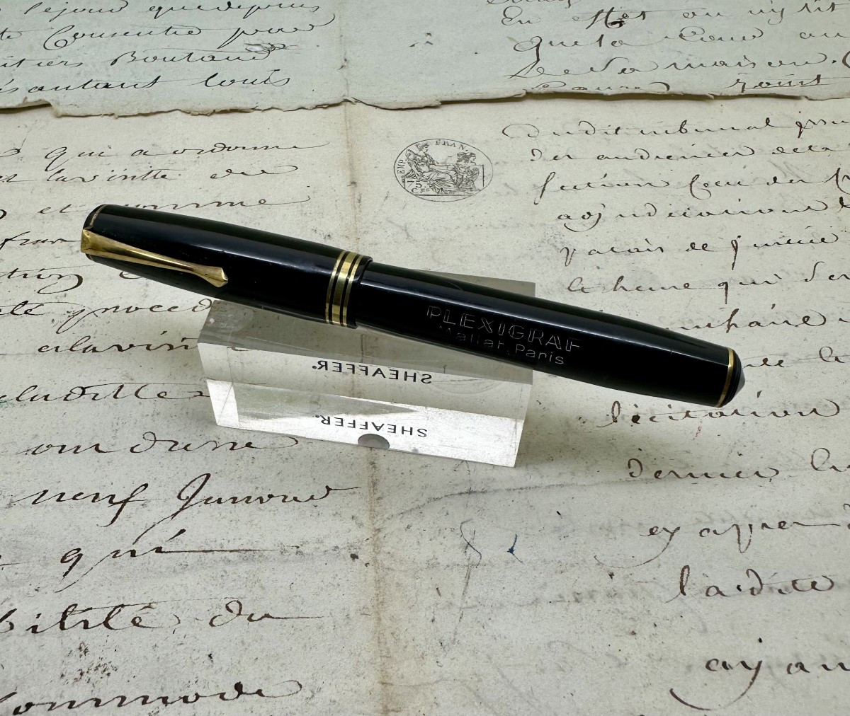 Stylo plume à pompe Mallat 1947