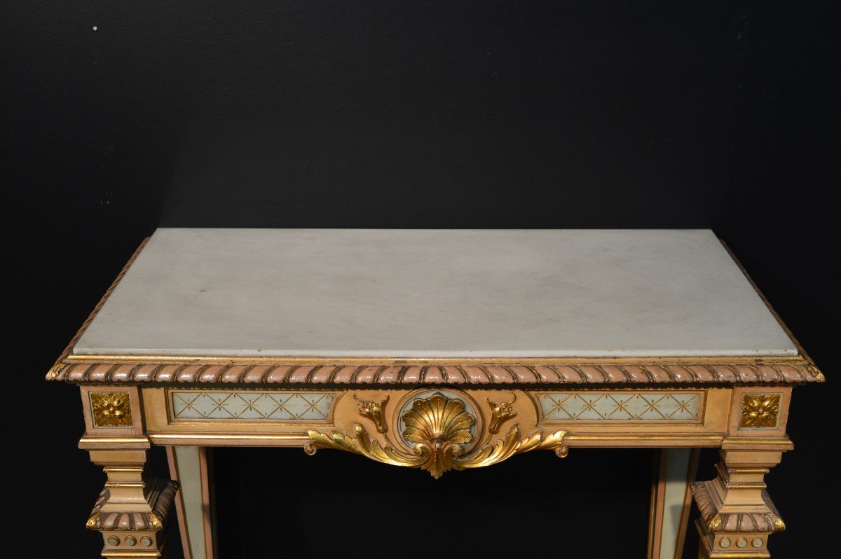 Console De Style Louis XIV , Début Du 20ème Siècle-photo-1