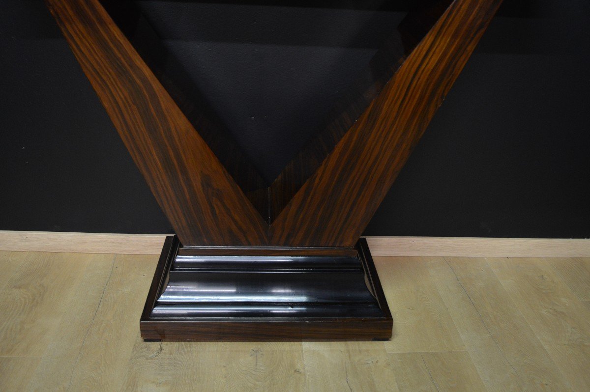 Art-deco Console In Rosewood-photo-2