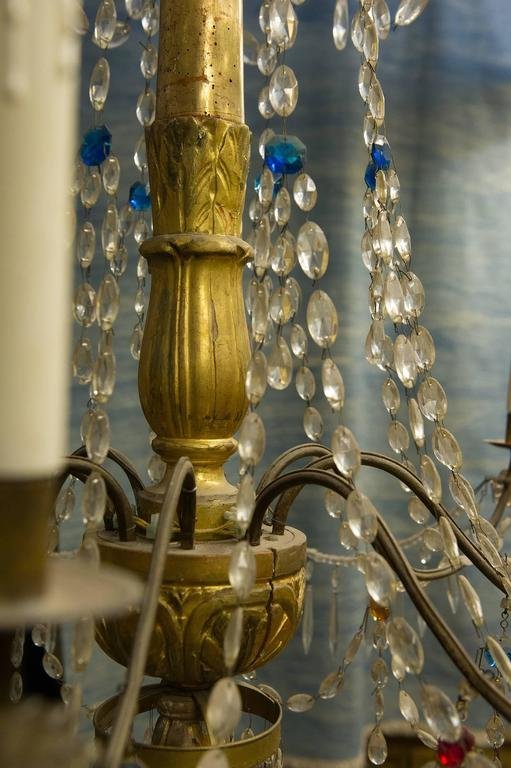 Crystal Chandelier First 19th Century, Perfect In Every Part-photo-6