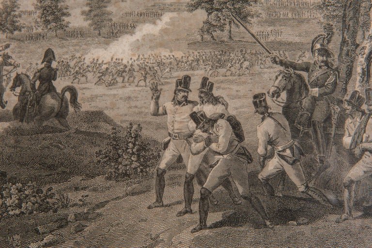 Battles Of Montebello And Casteggio In Antique Frame-photo-2