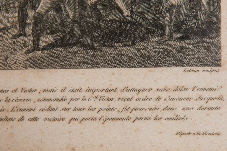 Battles Of Montebello And Casteggio In Antique Frame-photo-4
