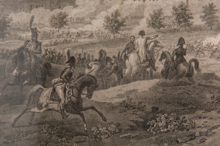 Battles Of Montebello And Casteggio In Antique Frame-photo-5