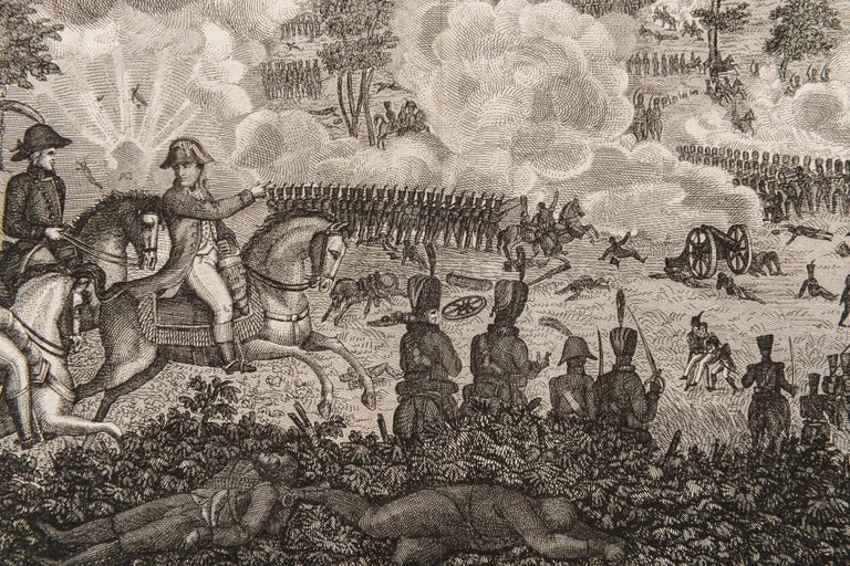 Antique Print Of The Napoleon Battle Of Marengo-photo-3