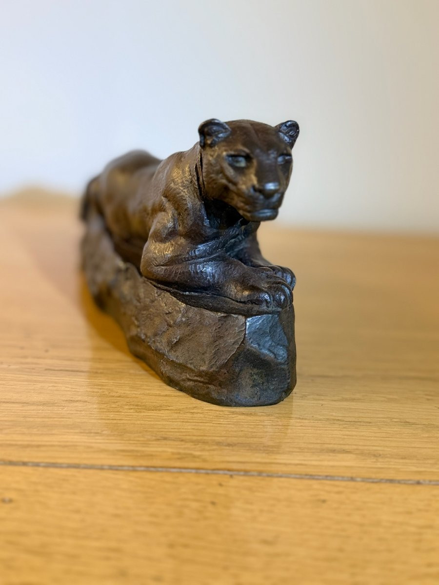 Antoine-Louis Barye - Panthère de Tunis-photo-2