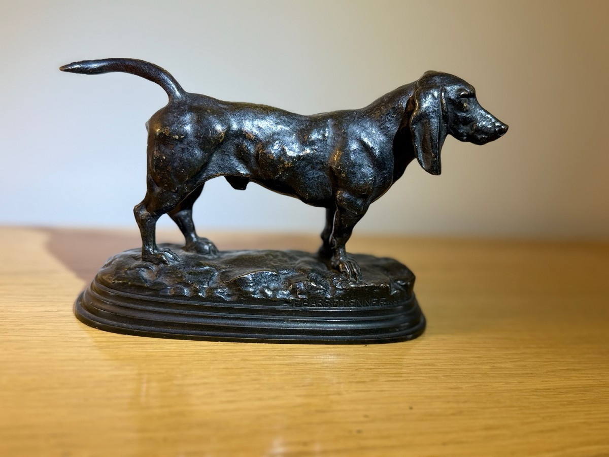 Antoine Louis Barye - English Basset 