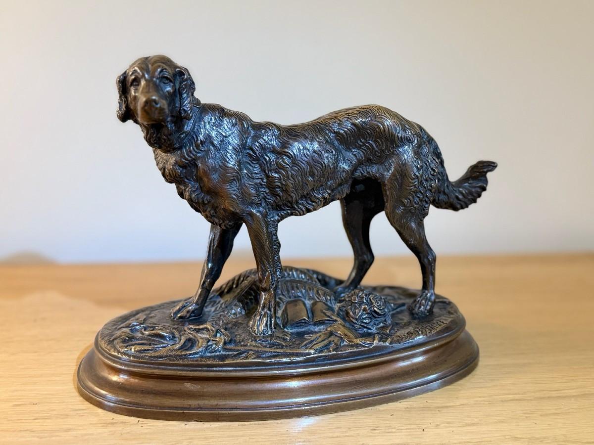 Antoine-Louis Barye - Barzoï debout